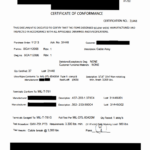 Thumbnail of Stainless Steel cable certificates PDF document available for download from Obtainium Science and Surplus.